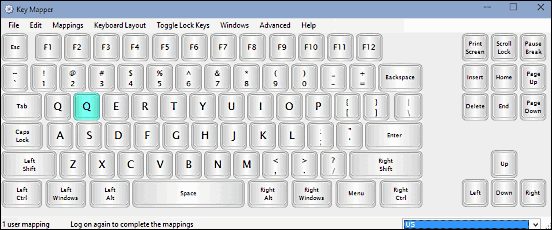 mapping keys on windows keyboard for mac